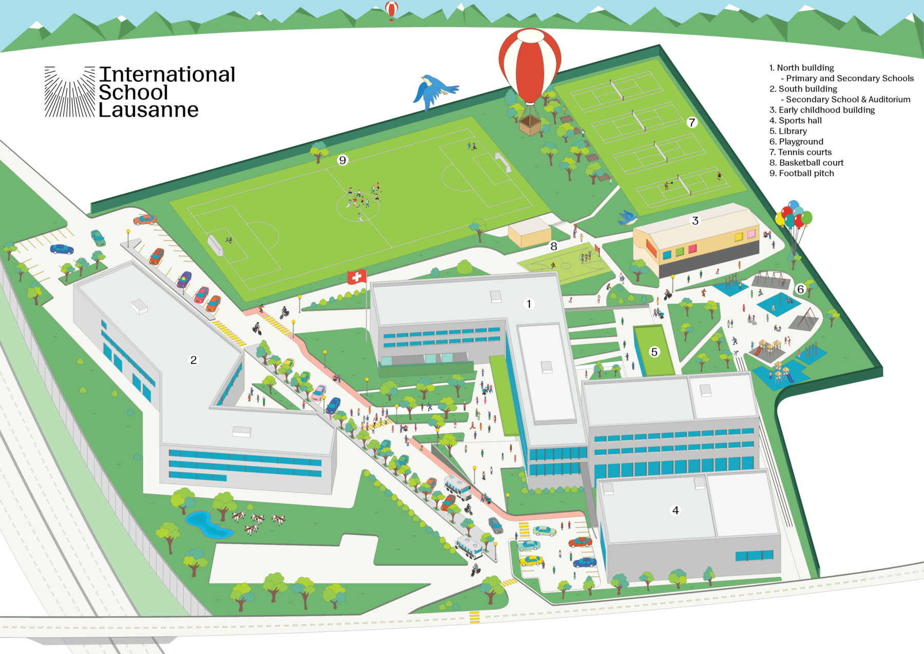 ISL Campus Map