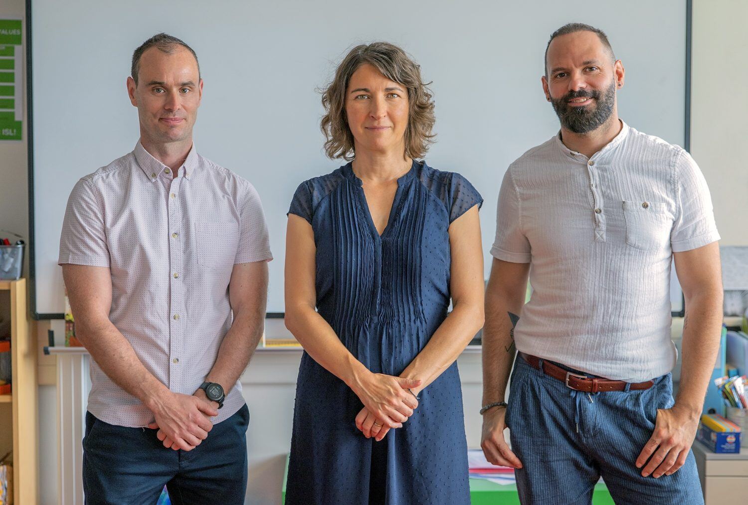 Three Teachers at the International School of Lausanne