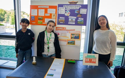 ISL's students with their project on sources verifications