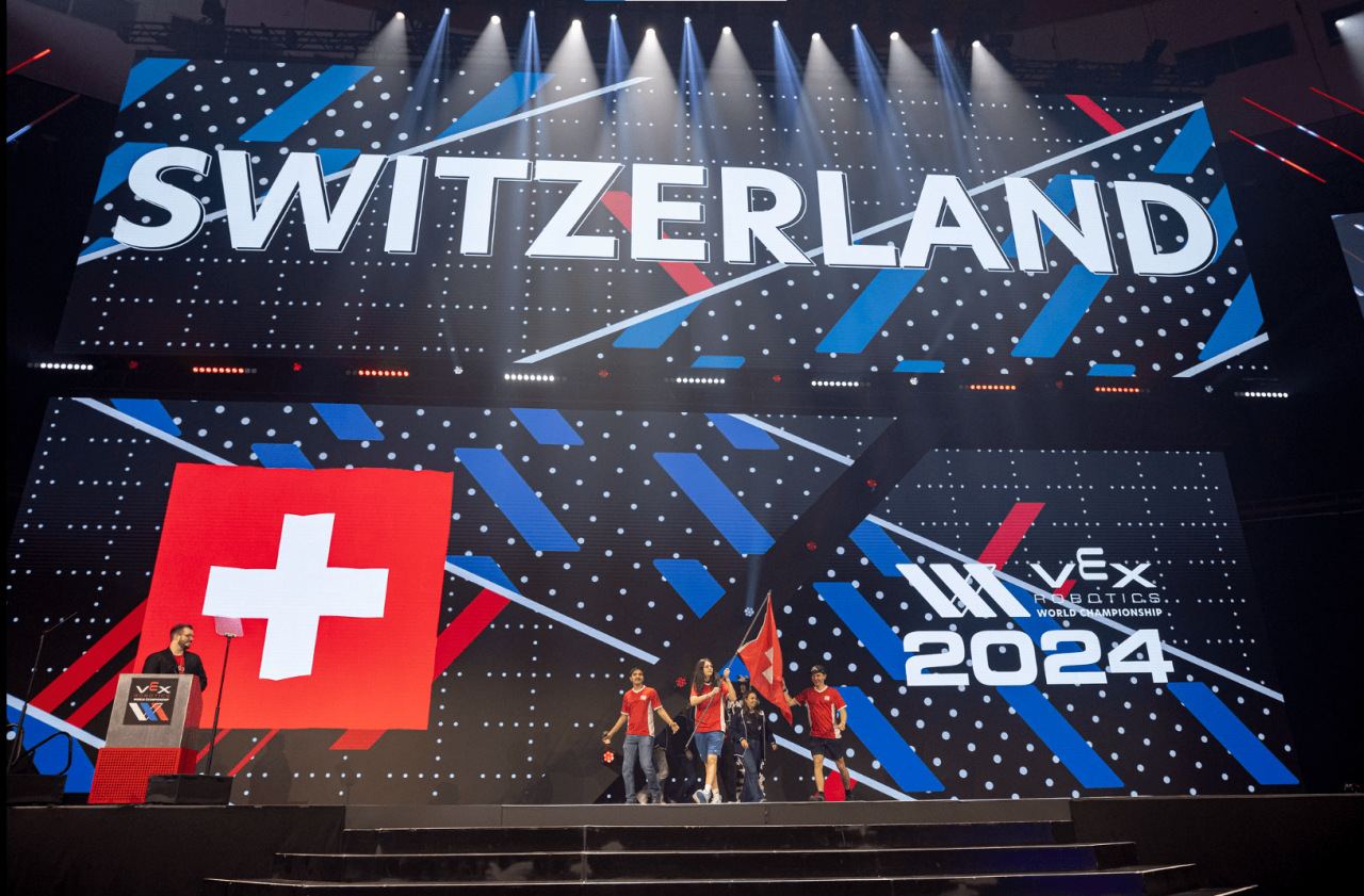 ISL Represents Switzerland at 2024 VEX Robotics World Championships